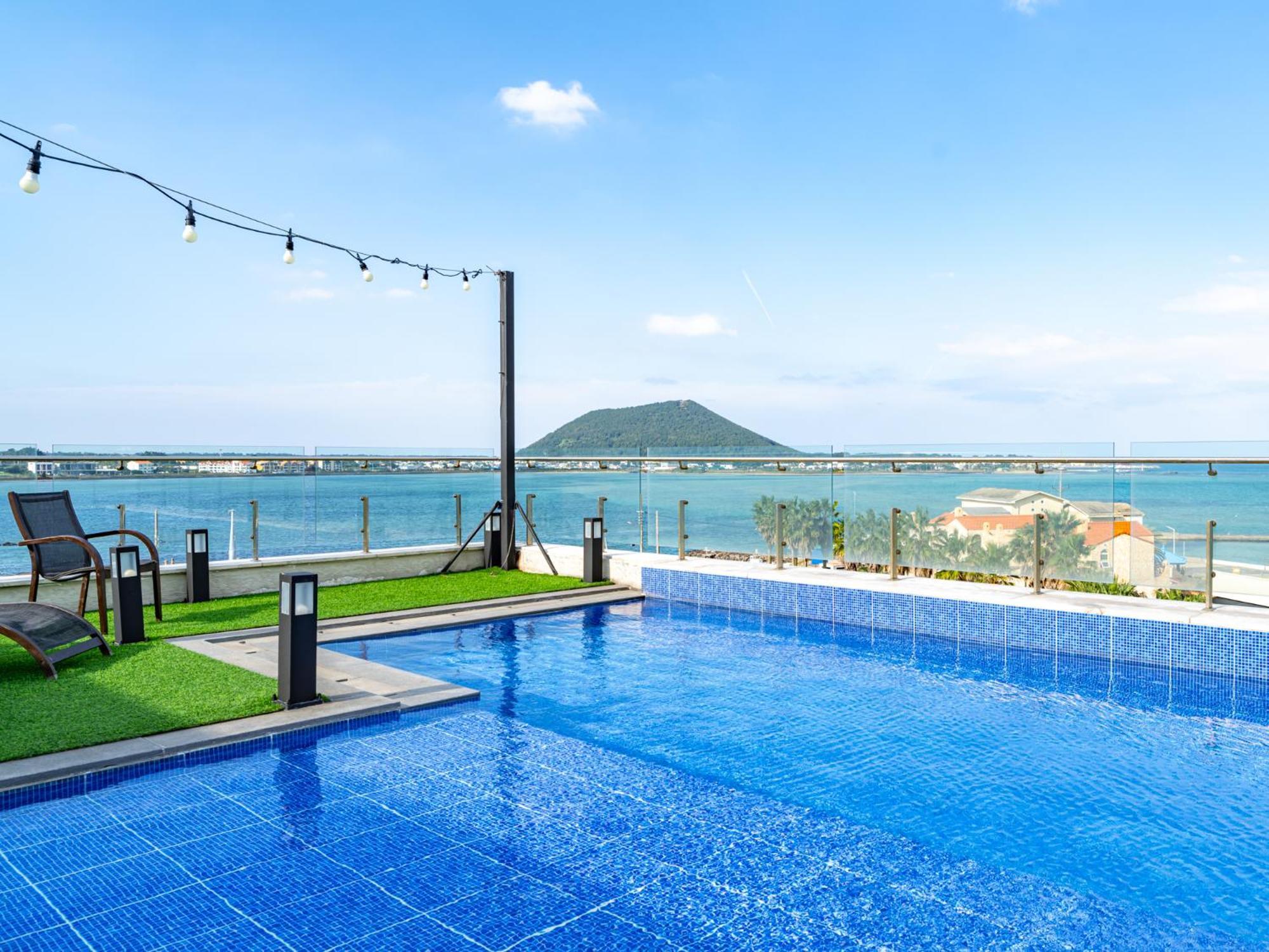 Jeju Attirance Hotel & Poolvilla Seogwipo Exterior foto